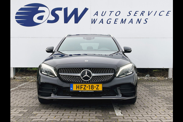 Mercedes-Benz C-Klasse Estate 300 e Business Solution AMG | Trekhaak | Leder | ACC | HUD | MultiBeam LED | Keyless | 18 inch