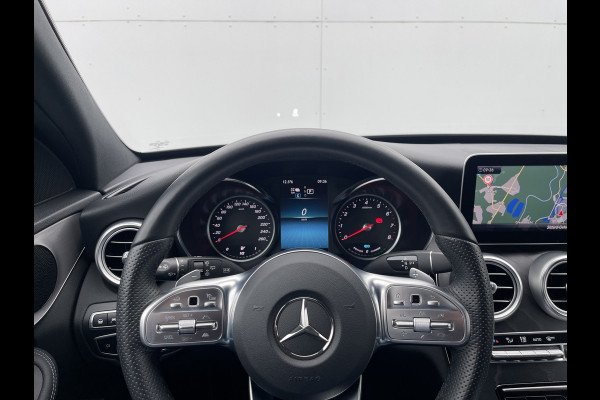 Mercedes-Benz C-Klasse Estate 300 e Business Solution AMG | Trekhaak | Leder | ACC | HUD | MultiBeam LED | Keyless | 18 inch