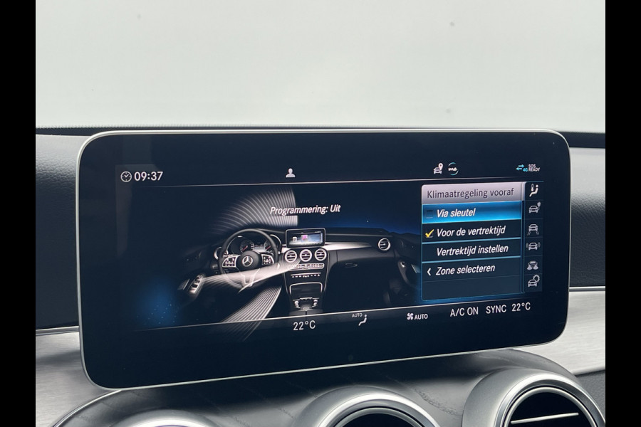 Mercedes-Benz C-Klasse Estate 300 e Business Solution AMG | Trekhaak | Leder | ACC | HUD | MultiBeam LED | Keyless | 18 inch