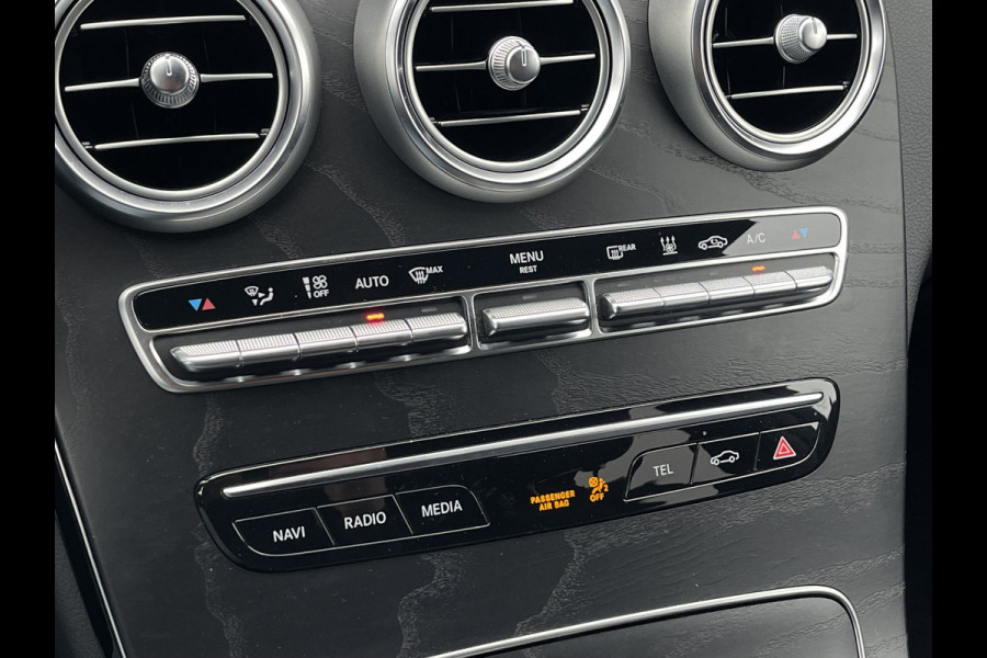 Mercedes-Benz C-Klasse Estate 300 e Business Solution AMG | Trekhaak | Leder | ACC | HUD | MultiBeam LED | Keyless | 18 inch
