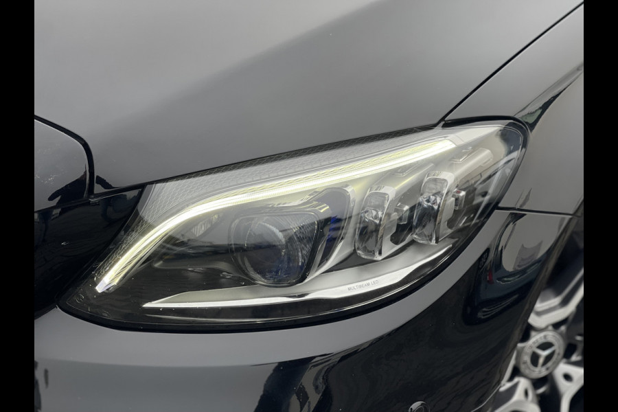Mercedes-Benz C-Klasse Estate 300 e Business Solution AMG | Trekhaak | Leder | ACC | HUD | MultiBeam LED | Keyless | 18 inch