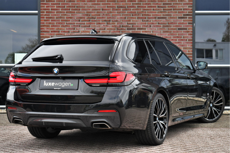 BMW 5 Serie Touring 530d 286pk M-Sport Pano Laser ACC HUD Comfort 4-wielbest