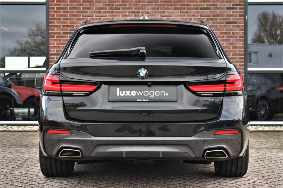 BMW 5 Serie Touring 530d 286pk M-Sport Pano Laser ACC HUD Comfort 4-wielbest