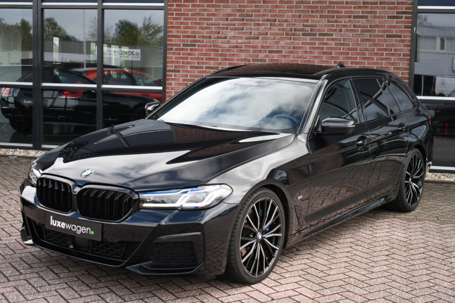 BMW 5 Serie Touring 530d 286pk M-Sport Pano Laser ACC HUD Comfort 4-wielbest