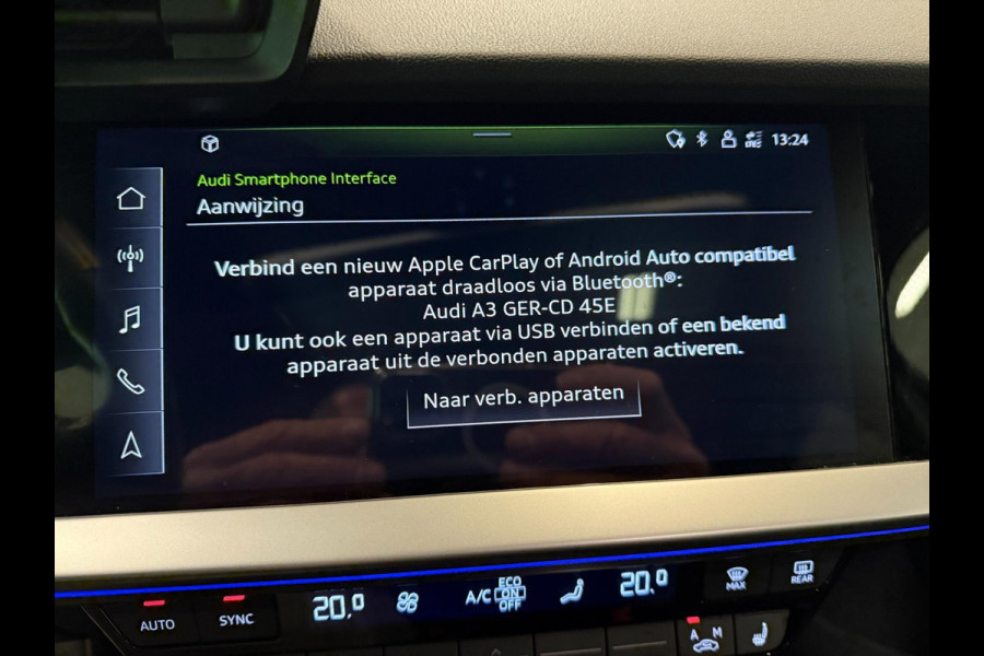 Audi A3 Sportback 45 TFSI e Competition BLACK-LINE RS-STOELEN PANO/SFEERVERL/V-COCKPIT/DAB/NAVI/LED///