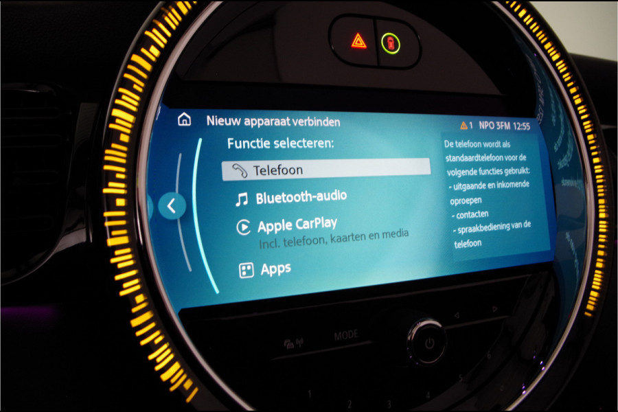 MINI Cabrio 1.5 Cooper Classic Trim > Leer/Harman Kardon/stoelverwarming/camera...