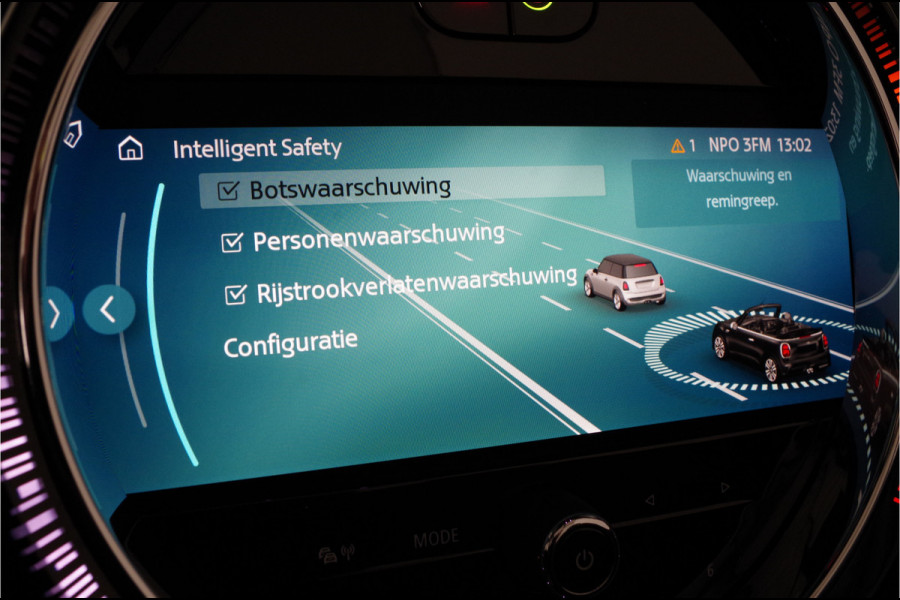MINI Cabrio 1.5 Cooper Classic Trim > Leer/Harman Kardon/stoelverwarming/camera...