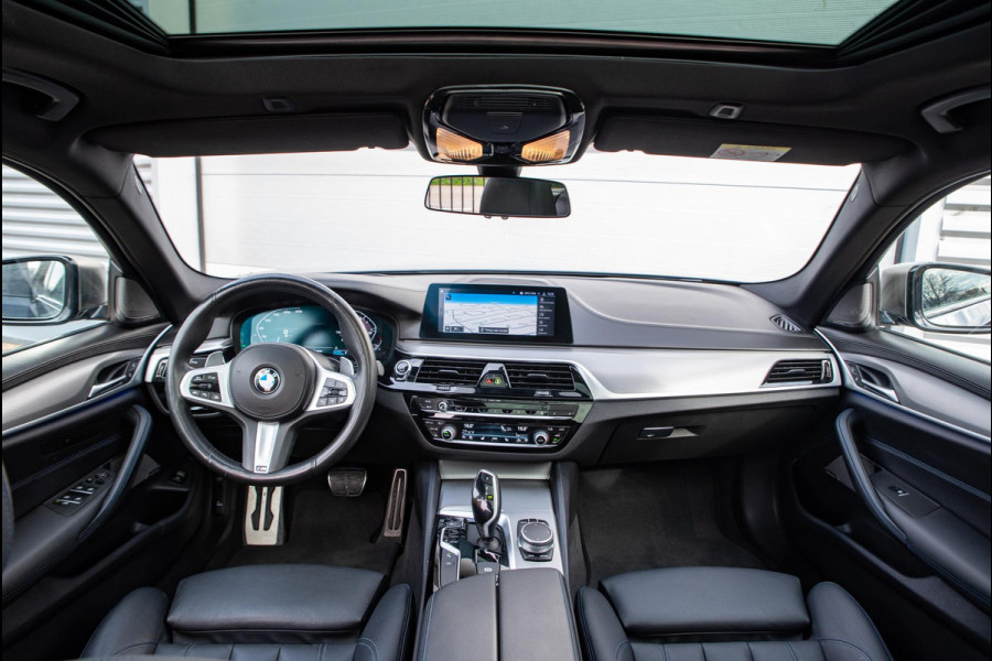 BMW 5 Serie Touring M550d xDrive High Executive Panodak Adapt. cruise 360Cam