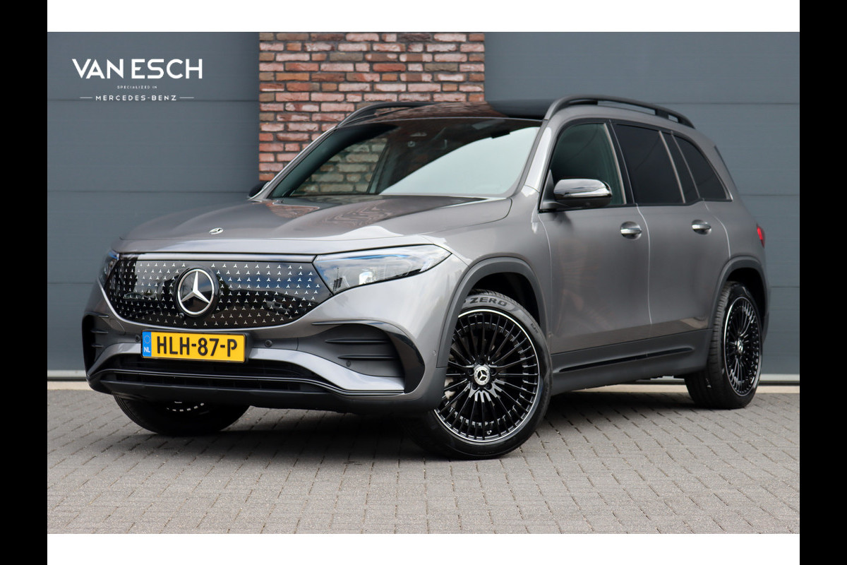 Mercedes-Benz EQB 350 4MATIC AMG Line 71 kWh | Facelift | Distronic | Burmester | Memory | HUD | Trekhaak | Panoramadak | Verwarmd Stuurwiel | Keyless Go | Vario-achterbank | Mercedes-Benz EQB 350 4MATIC AMG Line 71 kWh | Facelift | Distronic | Burmester | Memory | HUD | Trekhaak | Panoramadak | Verwarmd Stuurwiel | Keyless Go | Vario-achterbank |