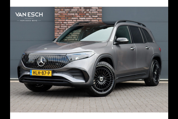 Mercedes-Benz EQB 350 4MATIC AMG Line 71 kWh | Facelift | Distronic | Burmester  | Memory | HUD | Trekhaak | Panoramadak | Verwarmd Stuurwiel | Keyless Go | Vario-achterbank |