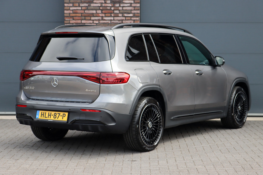 Mercedes-Benz EQB 350 4MATIC AMG Line 71 kWh | Facelift | Distronic | Burmester  | Memory | HUD | Trekhaak | Panoramadak | Verwarmd Stuurwiel | Keyless Go | Vario-achterbank |