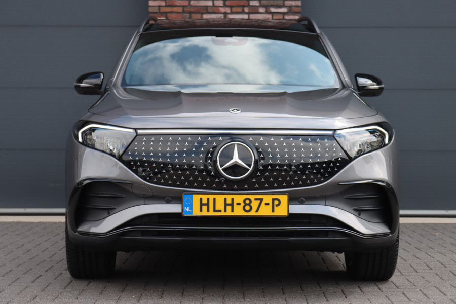 Mercedes-Benz EQB 350 4MATIC AMG Line 71 kWh | Facelift | Distronic | Burmester  | Memory | HUD | Trekhaak | Panoramadak | Verwarmd Stuurwiel | Keyless Go | Vario-achterbank |