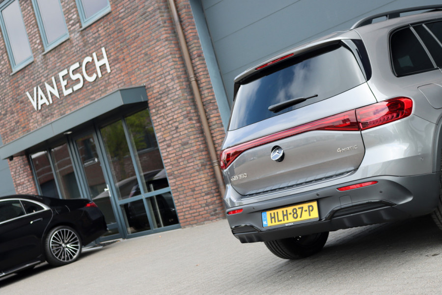 Mercedes-Benz EQB 350 4MATIC AMG Line 71 kWh | Facelift | Distronic | Burmester  | Memory | HUD | Trekhaak | Panoramadak | Verwarmd Stuurwiel | Keyless Go | Vario-achterbank |