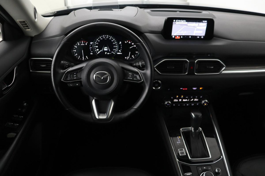 Mazda CX-5 2.0 SkyActiv-G 165 Luxury | Head-Up | Trekhaak | Leder | Stoel & stuurverwarming | 360 camera | Carplay | BOSE Sound | Full LED | Keyless | Memory | Achterbankverwarming