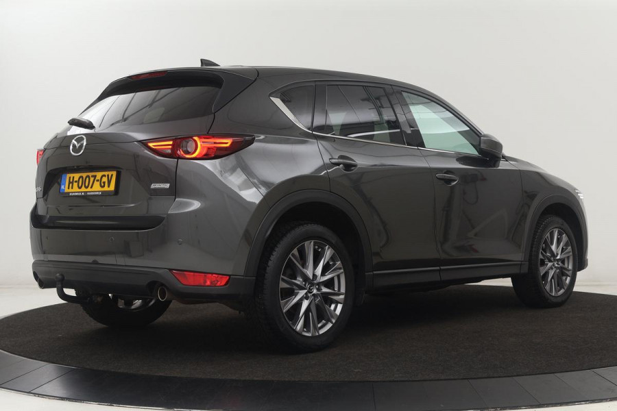 Mazda CX-5 2.0 SkyActiv-G 165 Luxury | Head-Up | Trekhaak | Leder | Stoel & stuurverwarming | 360 camera | Carplay | BOSE Sound | Full LED | Keyless | Memory | Achterbankverwarming