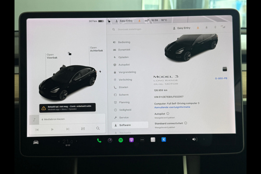 Tesla Model 3 Long Range AWD 75 kWh 89% SOH DUAL MOTOR AUTOPILOT