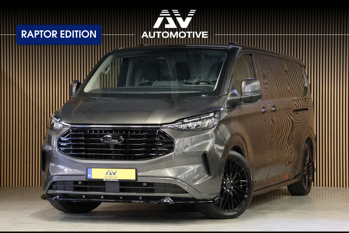 Ford Transit Custom 320 2.0 TDCI 170 PK L2H1 Limited | L+R Schuifdeur | ACC | Blind Spot | Camera | Lane Assist | Stoelverwarming | CarPlay | Naviga | Raptor Edition | Trekhaak | 3-Zitter | MODELJAAR 2025 | Verlengde fabrieksgarantie tot 12-2029 Ford Transit Custom 320 2.0 TDCI 170 PK L2H1 Limited | L+R Schuifdeur | ACC | Blind Spot | Camera | Lane Assist | Stoelverwarming | CarPlay | Naviga | Raptor Edition | Trekhaak | 3-Zitter | MODELJAAR 2025 | Verlengde fabrieksgarantie tot 12-2029