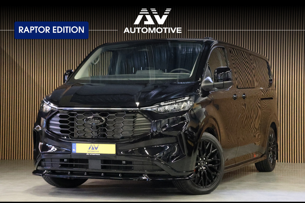 Ford Transit Custom 300 2.0 TDCI 170 PK L2H1 LIMITED | L+R Schuifdeur | ACC | Blind Spot | Camera | Lane Assist | Stoelverwarming | CarPlay | Naviga | Raptor Edition | Trekhaak | 3-Zitter | MODELJAAR 2025 | Verlengde fabrieksgarantie tot 12-2029 Ford Transit Custom 300 2.0 TDCI 170 PK L2H1 LIMITED | L+R Schuifdeur | ACC | Blind Spot | Camera | Lane Assist | Stoelverwarming | CarPlay | Naviga | Raptor Edition | Trekhaak | 3-Zitter | MODELJAAR 2025 | Verlengde fabrieksgarantie tot 12-2029