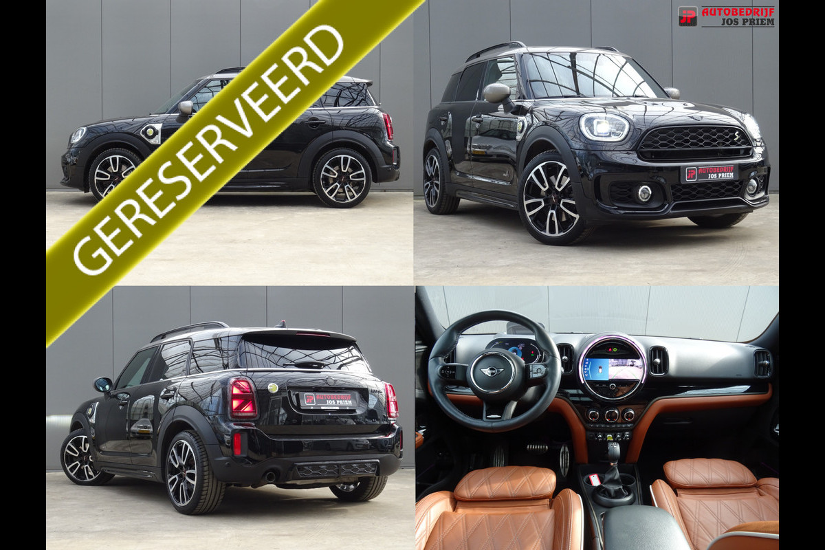 MINI Countryman 2.0 Cooper S E ALL4 John Cooper Works * JCW * H/K * PANORAMADAK * LUXE UITV. !! MINI Countryman 2.0 Cooper S E ALL4 John Cooper Works * JCW * H/K * PANORAMADAK * LUXE UITV. !!