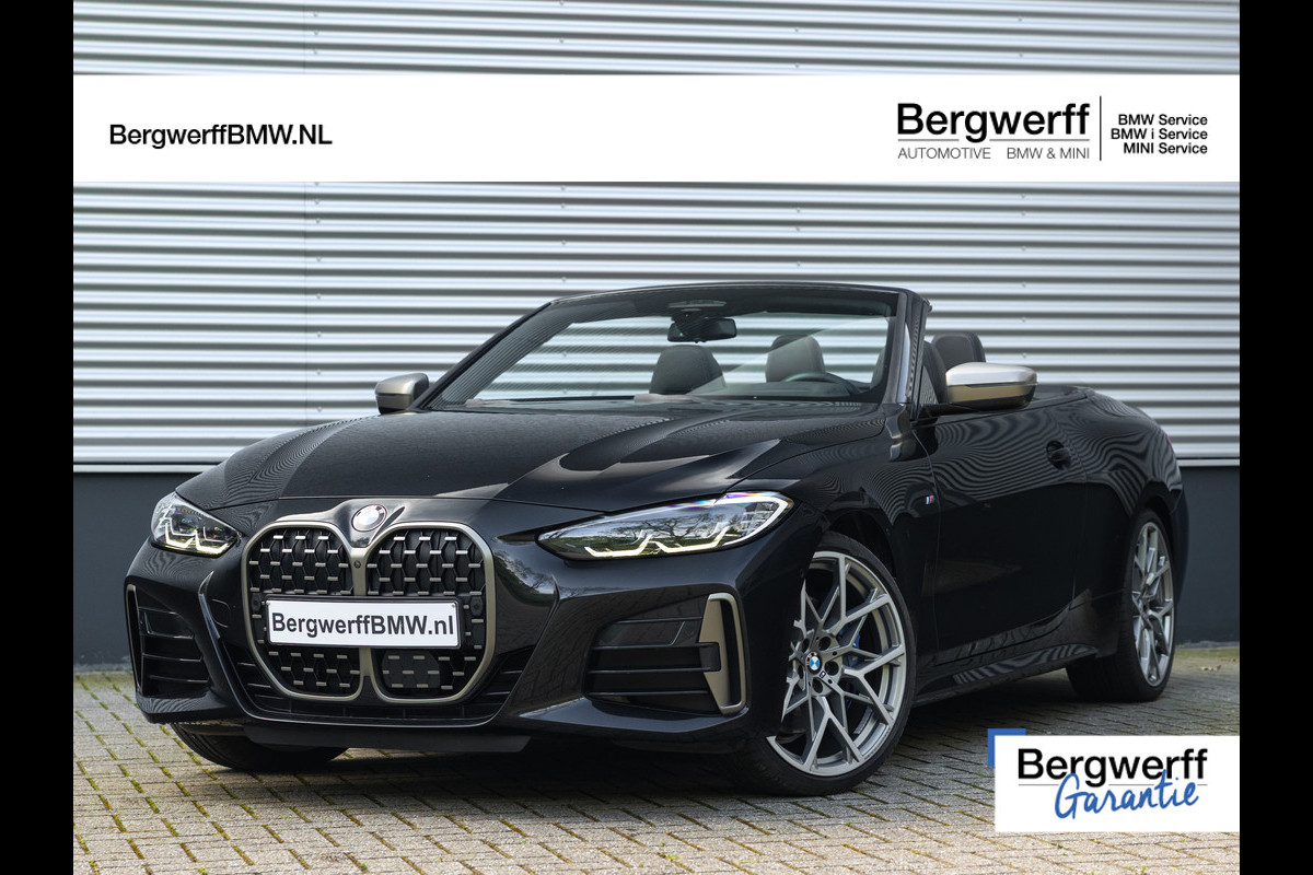 BMW 4 Serie Cabrio M440i xDrive - Air Collar - Driving Ass Prof - Stuurwiel Verwarmd BMW 4 Serie Cabrio M440i xDrive - Air Collar - Driving Ass Prof - Stuurwiel Verwarmd