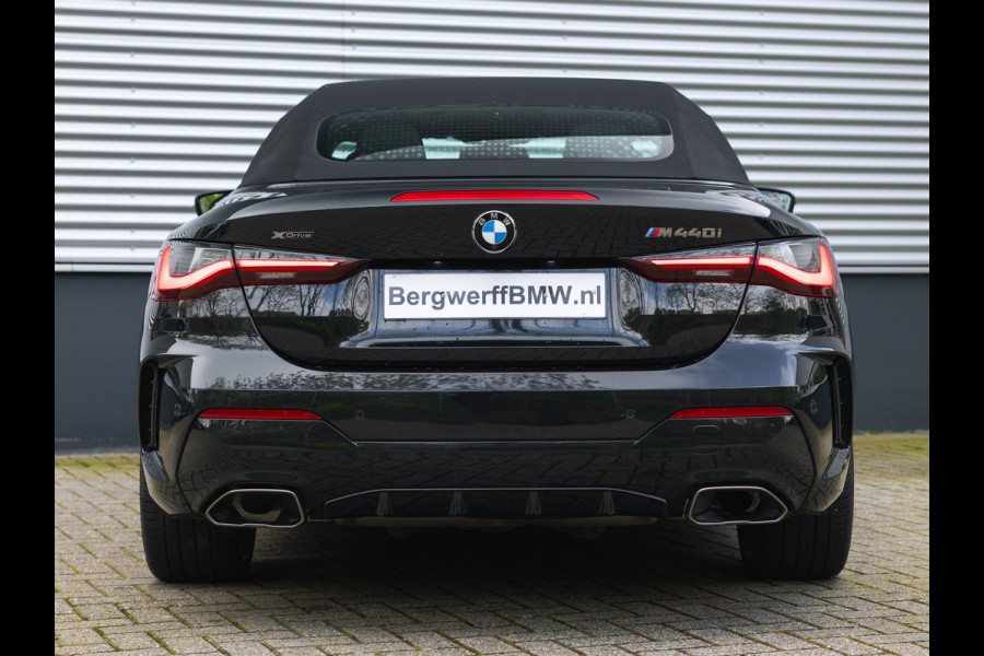 BMW 4 Serie Cabrio M440i xDrive - Air Collar - Driving Ass Prof - Stuurwiel Verwarmd