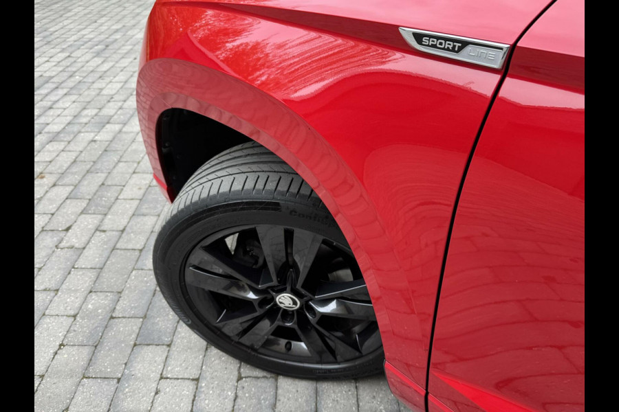 Škoda Karoq 1.5 TSI Sportline Automaat | Stoelverwarming | Apple CarPlay | LED verlichting | Trekhaak uitklapbaar | Adaptieve cruise control