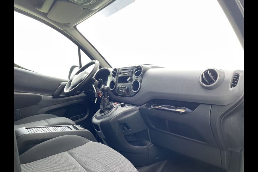 Peugeot Partner 1.6 BlueHDi E6 BPM Vrij! Lease €129 p/m, Airco, Cruise controle, onderhoudshistorie aanwezig
