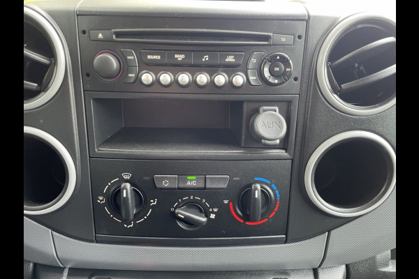 Peugeot Partner 1.6 BlueHDi E6 BPM Vrij! Lease €129 p/m, Airco, Cruise controle, onderhoudshistorie aanwezig