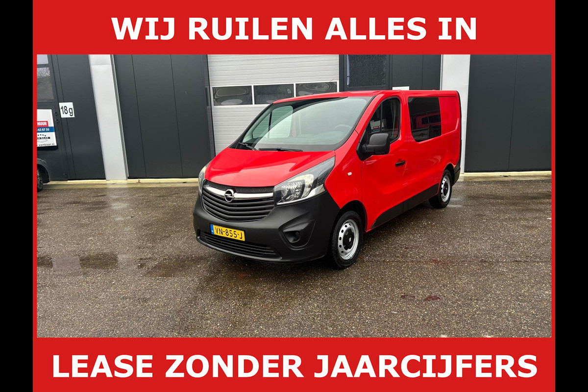 Opel Vivaro 1.6 CDTI L1H1 DC Edition DUBBEL CABINE Opel Vivaro 1.6 CDTI L1H1 DC Edition DUBBEL CABINE