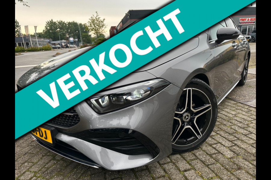 Mercedes-Benz A-Klasse 200 AMG HYBRID FACE+ 2023 NAP LEER-ALCANTARA VOL-LUXE