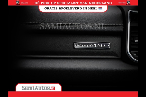 Dodge Ram 1500 SPORT | BOM VOL | 402PK HEMI 5,7 V8 | LUCHTVERING | BED SLIDE | PANO | ADAPTIVE CRUISE | 360 CAMERA | EN VEEL MEER | DUBBELE CABINE | 5 PERSOONS | LAGE KM STAND | GRANITE |