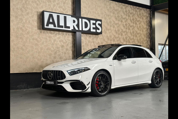 Mercedes-Benz A-Klasse A45 S AMG 4MATIC+ | fabrieksgarantie | pano | keyless | 360 camera | schaalstoelen