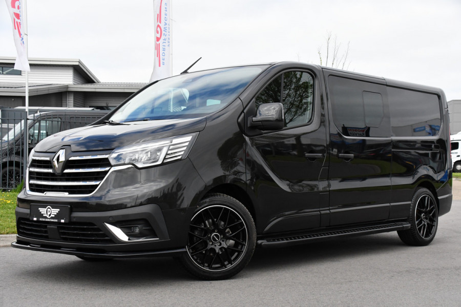 Renault Trafic 2.0 dCi 170 T29 L2H1 DC Luxe Black Edition Camera, Cruise, Carplay, 170PK, 2 x Schuifdeur, LED, Stoelverwarming, Clima, Keyless, Uniek!
