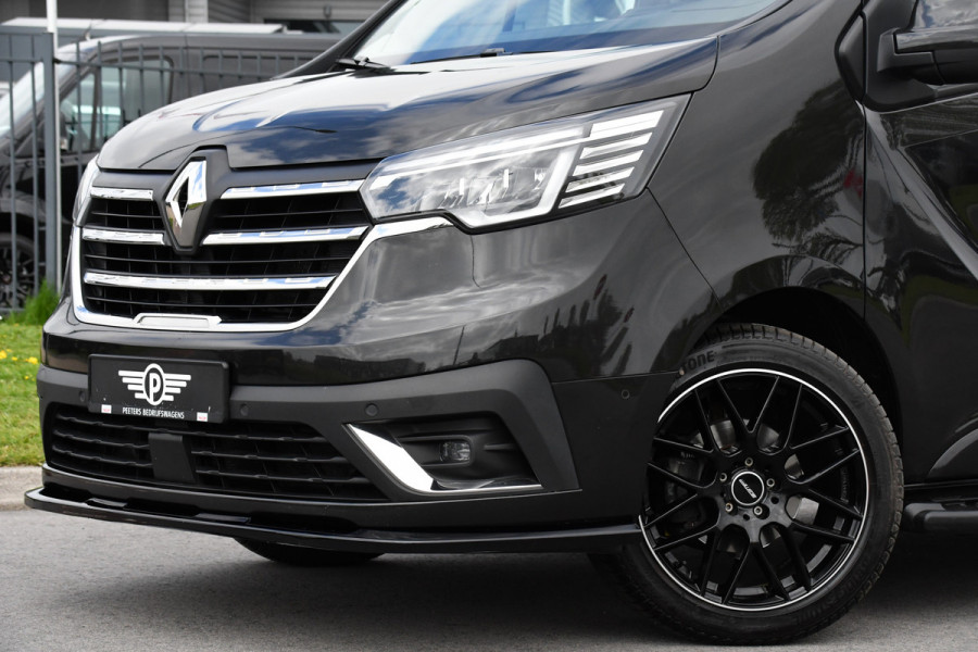 Renault Trafic 2.0 dCi 170 T29 L2H1 DC Luxe Black Edition Camera, Cruise, Carplay, 170PK, 2 x Schuifdeur, LED, Stoelverwarming, Clima, Keyless, Uniek!