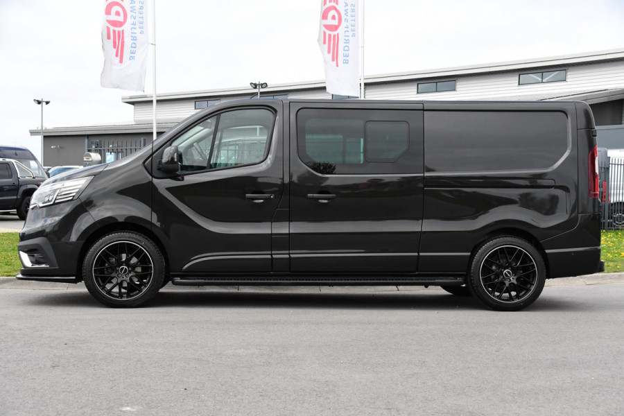 Renault Trafic 2.0 dCi 170 T29 L2H1 DC Luxe Black Edition Camera, Cruise, Carplay, 170PK, 2 x Schuifdeur, LED, Stoelverwarming, Clima, Keyless, Uniek!