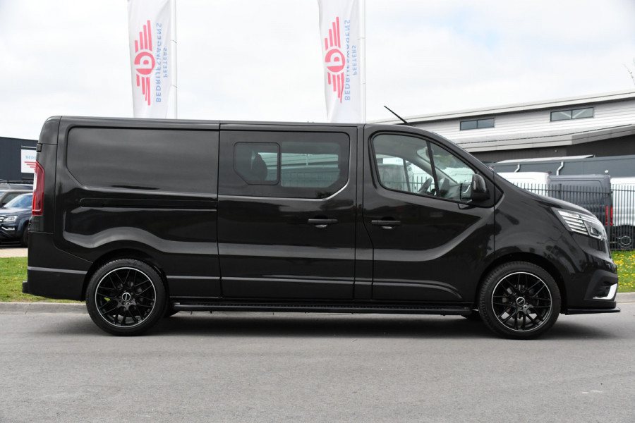 Renault Trafic 2.0 dCi 170 T29 L2H1 DC Luxe Black Edition Camera, Cruise, Carplay, 170PK, 2 x Schuifdeur, LED, Stoelverwarming, Clima, Keyless, Uniek!