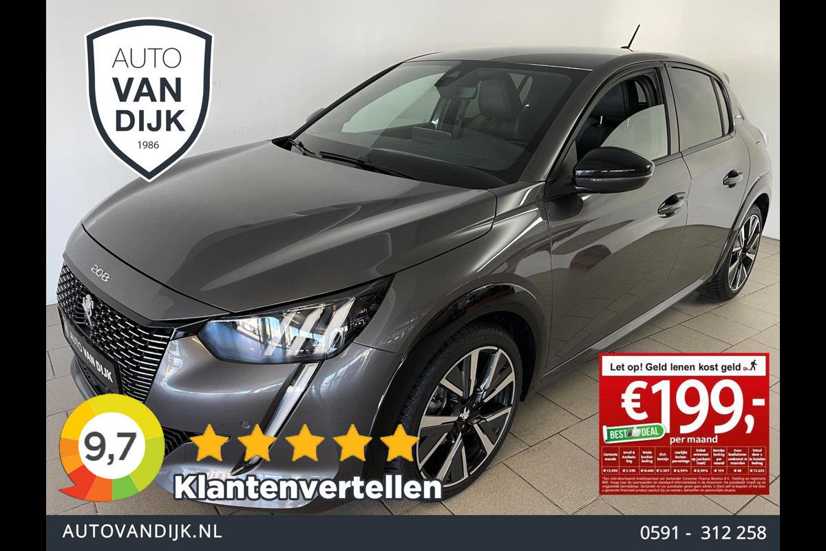 Peugeot 208 1.2 PureTech GT-Line 130PK AUTOMAAT AIRCO CLIMA NAVI CRUISE APPLE CARPLAY LED VELGEN 1STE EIG NIEUWSTAAT Peugeot 208 1.2 PureTech GT-Line 130PK AUTOMAAT AIRCO CLIMA NAVI CRUISE APPLE CARPLAY LED VELGEN 1STE EIG NIEUWSTAAT