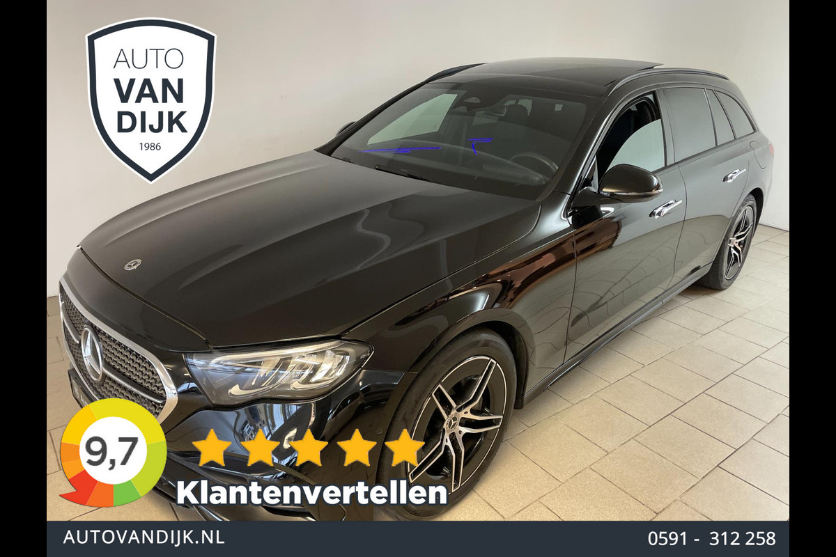 Mercedes-Benz E-Klasse Estate 300 e AMG Line AUTOMAAT PANO AIRCO CLIMA NAVI CRUISE LED STOELVERW EL STOEL GROOT SCHERM NIEUWSTAAT Mercedes-Benz E-Klasse Estate 300 e AMG Line AUTOMAAT PANO AIRCO CLIMA NAVI CRUISE LED STOELVERW EL STOEL GROOT SCHERM NIEUWSTAAT