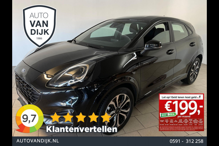 Ford Puma 1.0 EcoBoost Hybrid ST-Line AIRCO NAVI CRUISE STUURVER STOELVERW VELGEN MULTI STUUR NIEUWSTAAT