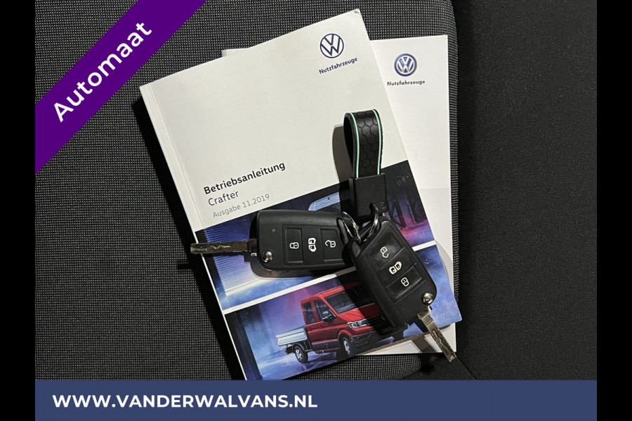 Volkswagen Crafter 2.0 TDI 141pk Automaat L3H3 L2H2 Euro6 Airco | Navigatie | Apple Carplay | Cruisecontrol Android Auto, Parkeersensoren, chauffeursstoel
