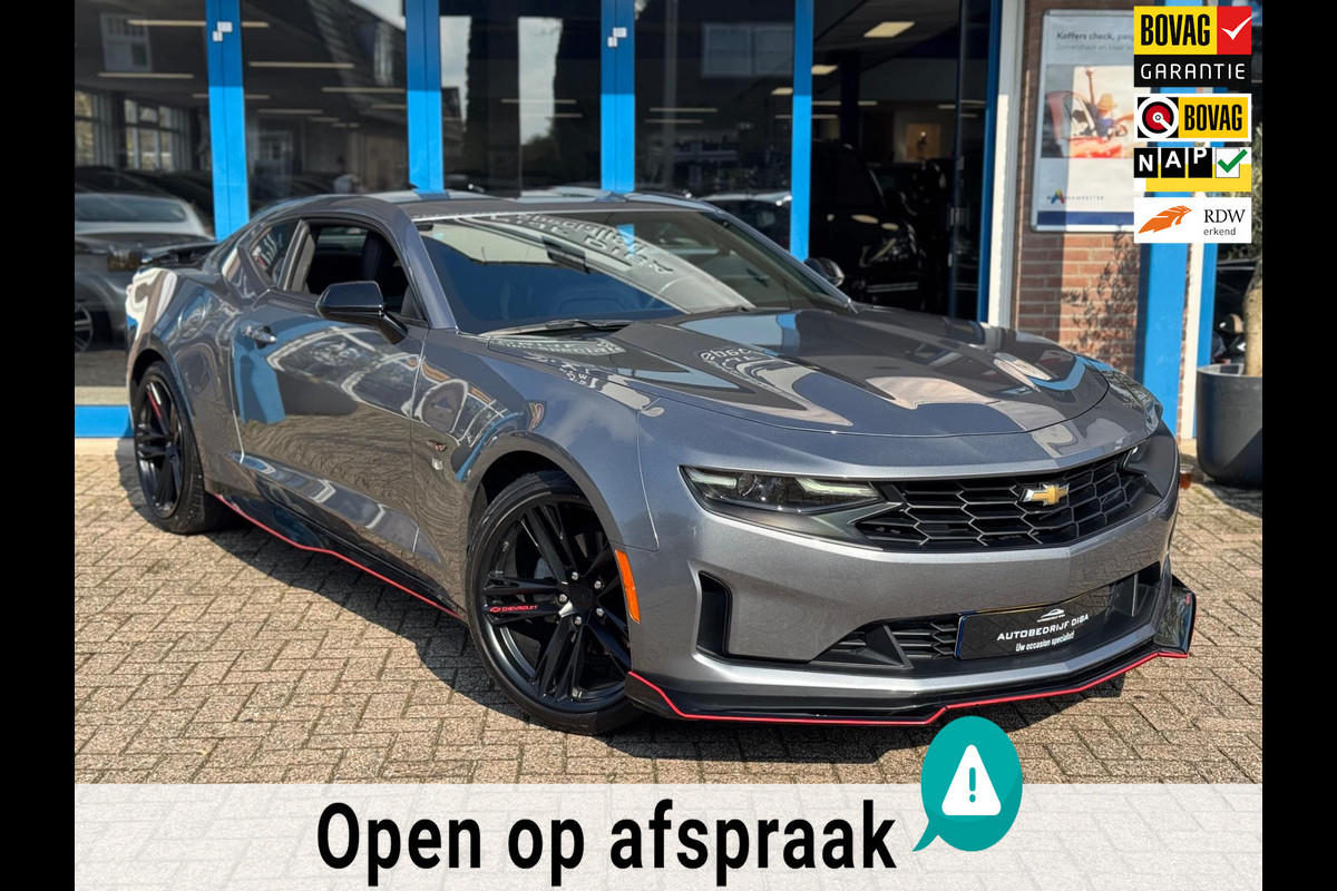 Chevrolet Camaro 2.0 Turbo 2020 Grijs AUT LEDER APK NAP! Chevrolet Camaro 2.0 Turbo 2020 Grijs AUT LEDER APK NAP!