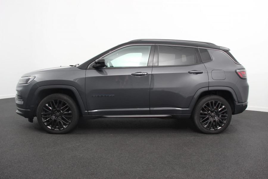 Jeep Compass 4x e Automaat 240pk Plug-in Hybrid Electric S Leder Navigatie Adaptive Cruise Control Lane /Side Assist Alpine Soundsystem Camera elektrische Achterklep