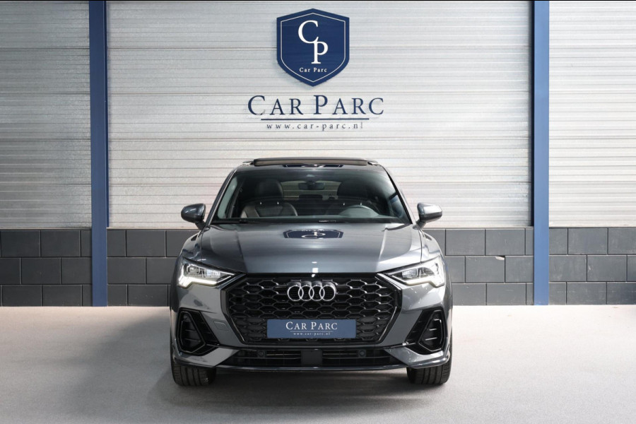Audi Q3 Sportback 35 TFSI S Edition 3x S-line LED/VIRTUAL/SFEER/PANO/ALCANTARA+S.VERWARMING/19"LMV/CAM/LINE/ACC/12 MND GARANTIE!