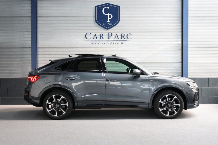 Audi Q3 Sportback 35 TFSI S Edition 3x S-line LED/VIRTUAL/SFEER/PANO/ALCANTARA+S.VERWARMING/19"LMV/CAM/LINE/ACC/12 MND GARANTIE!