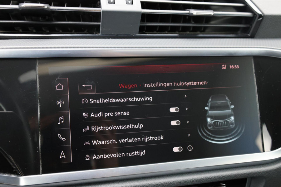 Audi Q3 Sportback 35 TFSI S Edition 3x S-line LED/VIRTUAL/SFEER/PANO/ALCANTARA+S.VERWARMING/19"LMV/CAM/LINE/ACC/12 MND GARANTIE!