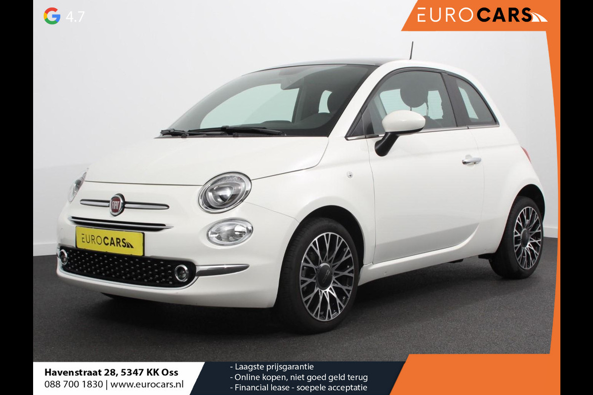 Fiat 500 1.0 Hybrid Dolcevita Finale Panorama dak Airco Cruise Control Navigatie Apple Carplay/Android Auto Dab Digitale Cockpit Parkeer Sensoren Lichtmetalen Velgen 16" Led Fiat 500 1.0 Hybrid Dolcevita Finale Panorama dak Airco Cruise Control Navigatie Apple Carplay/Android Auto Dab Digitale Cockpit Parkeer Sensoren Lichtmetalen Velgen 16" Led