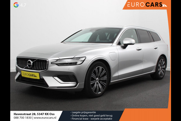 Volvo V60 2.0 T6 Aut. Recharge AWD Inscription 340 PK Panoramadak Airco|ECC LED Light Pack Winter Pack Elekt. Stoelen + Memory Privacy Glass Cruise Control 18" Multispaak PDC VA + Camera