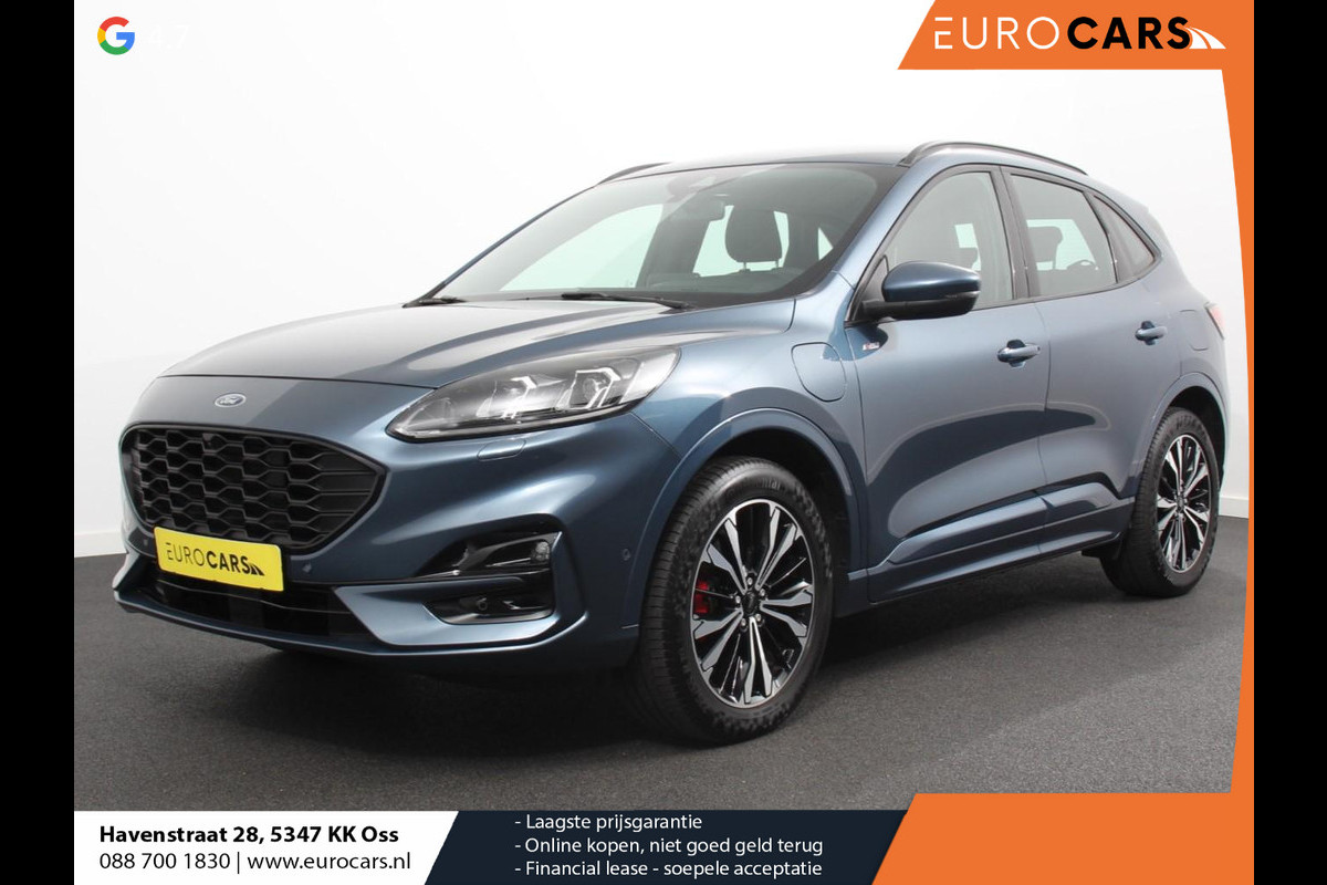 Ford Kuga 2.5 PHEV 224pk ST-Line Automaat Adaptieve cruise control Parkeersensoren Afneembare trekhaak Navigatie LED Elektrische kofferbak Verwarmde voorstoelen Climate control HUD Ford Kuga 2.5 PHEV 224pk ST-Line Automaat Adaptieve cruise control Parkeersensoren Afneembare trekhaak Navigatie LED Elektrische kofferbak Verwarmde voorstoelen Climate control HUD