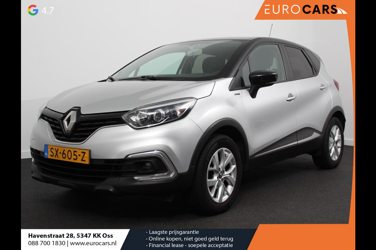 Renault Captur 0.9 TCe Limited Navigatie Airco Lichtmetalen Velgen Cruise Control Parkeer Sensoren Trekhaak Renault Captur 0.9 TCe Limited Navigatie Airco Lichtmetalen Velgen Cruise Control Parkeer Sensoren Trekhaak