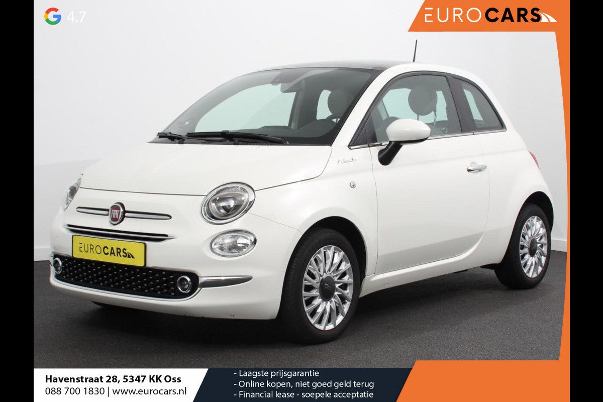 Fiat 500 1.0 Hybrid Dolcevita Parkeersensor achter Climate control Radio Panoramadak Cruise control